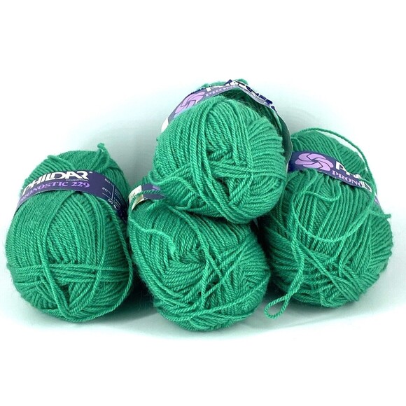 Phildar 'Pronostic 229 - Green - 50g - Belgium - Price is per skein - Picture 1 of 5